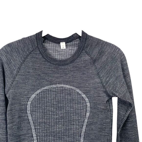 Lululemon Swiftly Wool Pullover long sleeve top Size 4‎ - Picture 4 of 9